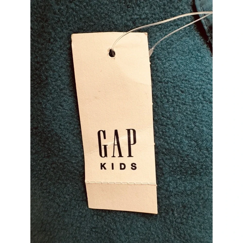 NWT Gap Puffer Jacket Kids Size S Teal Cold Control‎ Max Water Resistant Coat